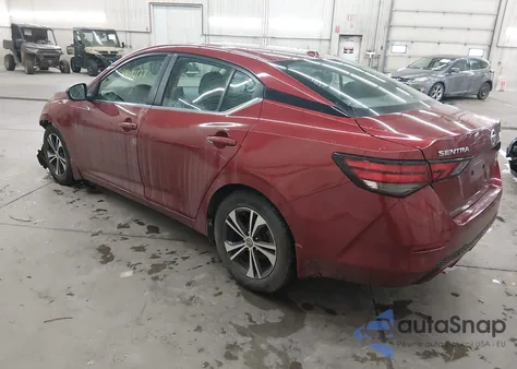 2020 Nissan Sentra Sv Xtronic Cvt z USA, uszkodzony, nr VIN 3N1AB8CV1LY309669